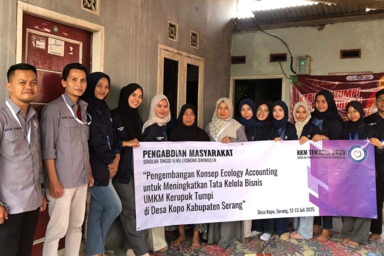 Pendampingan UMKM Kerupuk Tumpi Lewat Pengabdian KKM